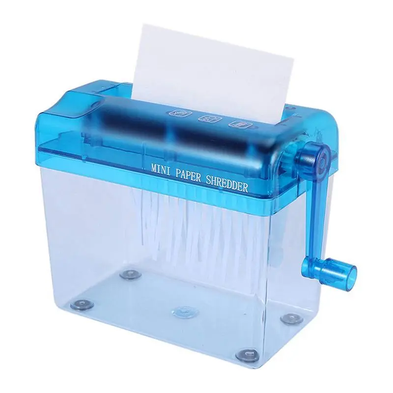 Máy hủy giấy cầm tay, Cầm Tay, Văn Phòng, Thủ Công, Cắt giấy thủ công, Thích hợp cho kích thước A6 và A4 gập lại, Cắt thẳng