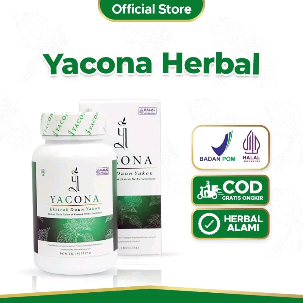 YACONA OBAT DIABETES AMPUH MENGATASI DIABETES DAN MENURUNKAN GULA DARAH TINGGI