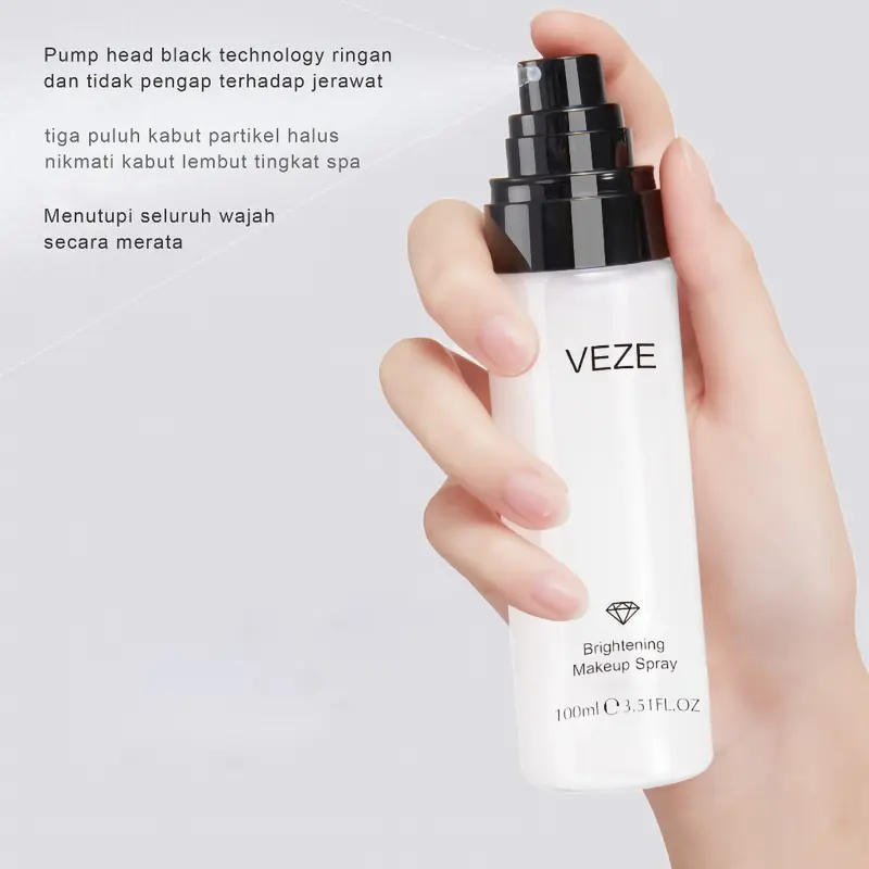 [BPOM] Veze Spray Moisturize Pengontrol Minyak Anti Keringat Pada Wajah 100ml 2