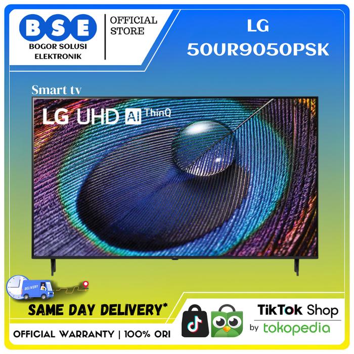 Gambar LG 50UR9050 4K Smart UHD AI ThinQ TV 50 Inch 50UR9050PSK LG UR9050 50 dari Bogor Solusi Elektronik Kab. Bogor Tokopedia