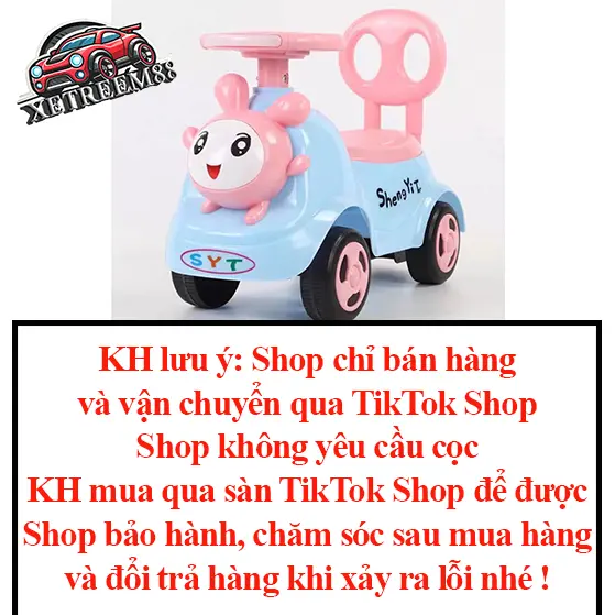Mã 003 Xe chòi chân hình con Thỏ ngộ nghĩnh cho bé y255 1