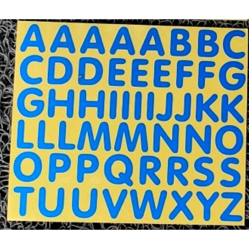 stiker huruf abjad cuting ukuran besar.stiker keren 5