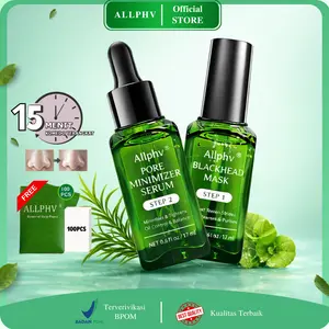 Allphv Penghilang Komedo Hidung Step1 & Step2 Set NA11240200141 NA11240100476 Masker Serum Skincare Wanita Pria