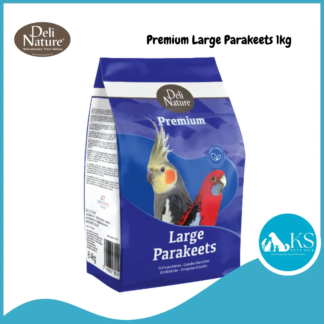 Deli Nature Premium Large Parakeet 1kg