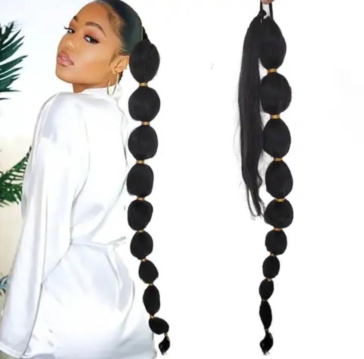 Rambut Kepang Hair Extension Kepang Wig Kepang Braids Ballon Kepang Balon Ponytail Kepang Rambut Sambung