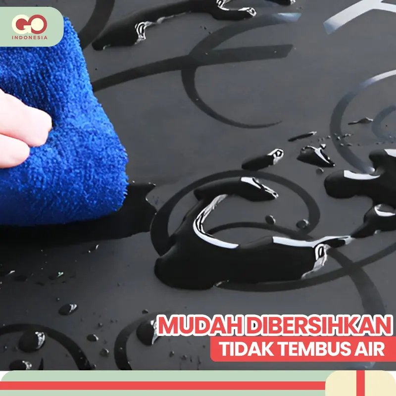 GO - Rak Penyimpanan Pakaian Multifungsi Portable 6 Pintu Bahan PVC Lemari Minimalis Rangka Besi COD 4