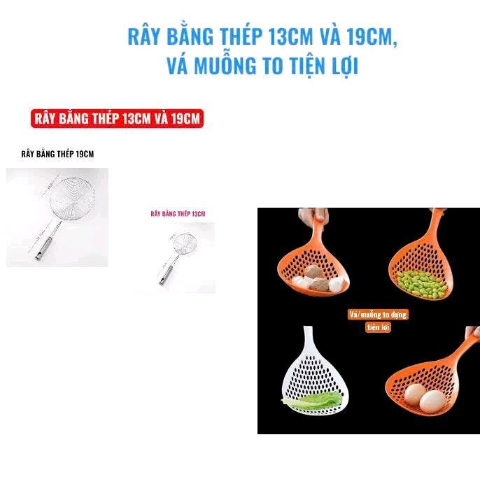 Lẩu Cán Dài Đa Năng Bằng Thép Và Nhựa 13cm & 19cm Tiện Lợi Cho Mọi Gia Đình Tiết Kiệm Thời Gian Và Công Sức