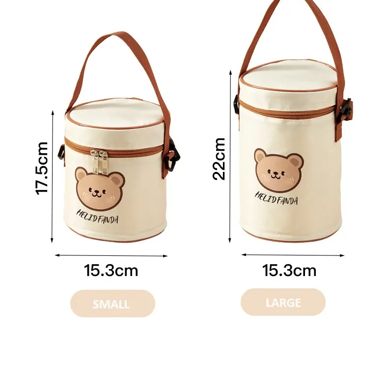 [BISA COD] Kotak Bekal Makanan Tahan Panas Lunch Box Stainless Steel Anti Tumpah Tempat Penyimpanan Makanan Lunchbox 6