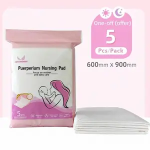 perlak bayi waterproof Alas perawatan bayi alas ganti popok katun lembut higienis sekali pakai CRD Peralatan BedongBantalan Khusus Menyusui Bantalan Popok Dewasa Sekali Pakai Bantalan Nifas Bersalin Yang Dipertebal CRD Newborn Tidur | Kekinian