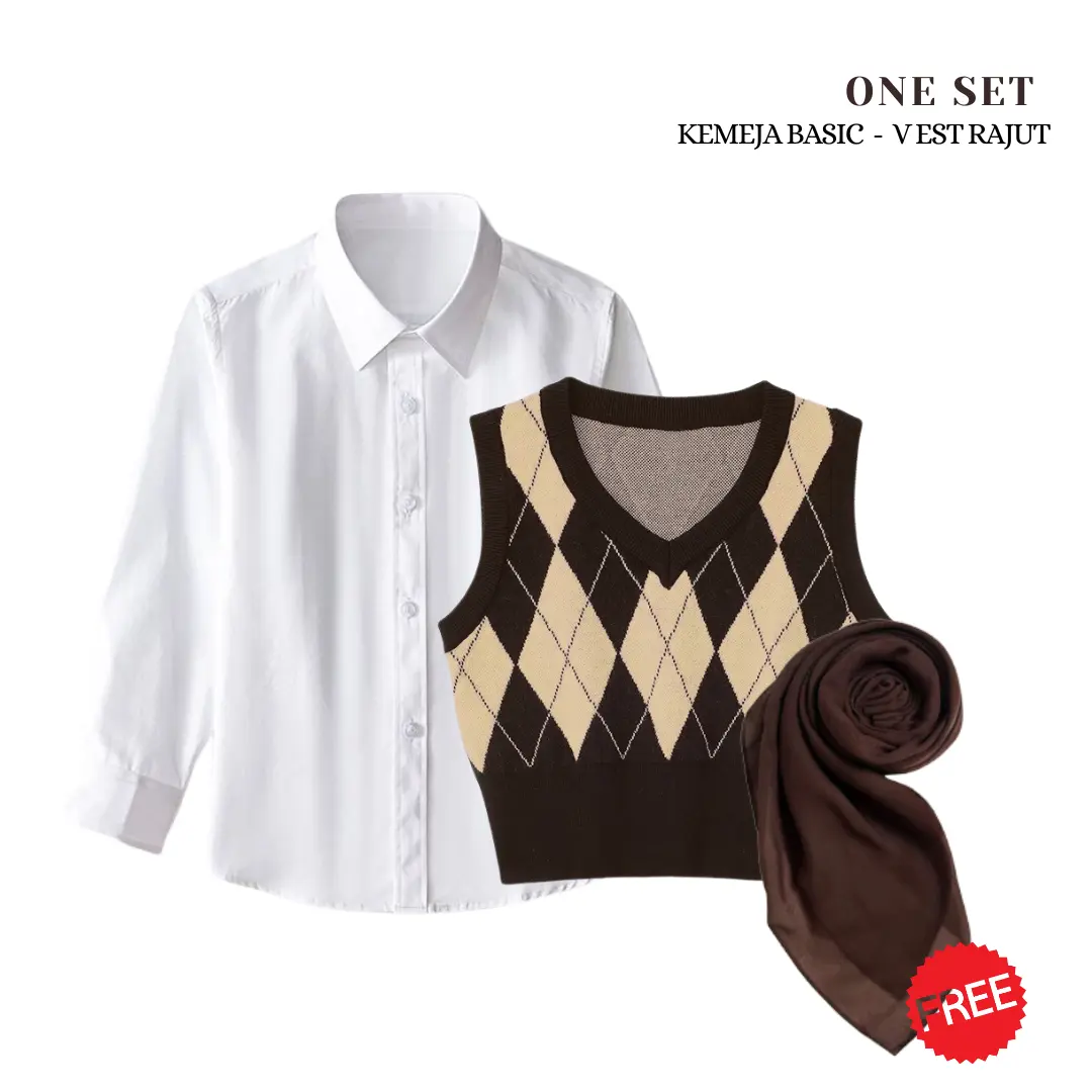Kemeja + Vest