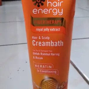 Makarizo Hair Energy Fibertherapy Hair & Scalp Creambath 5X Conditioning Royal Jelly Extract 100 mL