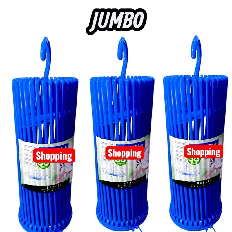 Jumbo FOLDING HANGER GANTUNGAN BAJU BAYI 30-20 stik anti roboh kokoh dan awet untuk Shopping