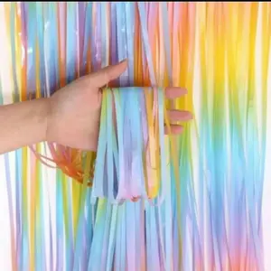 1x2 Meter Tirai foil/curtain slinger/tirai slinger metalik