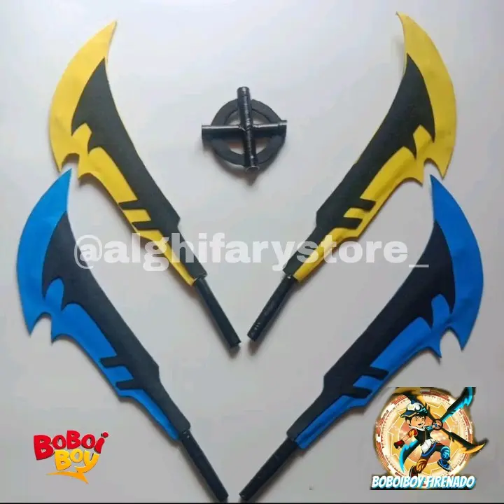 mainan pedang boboiboy firenado 2