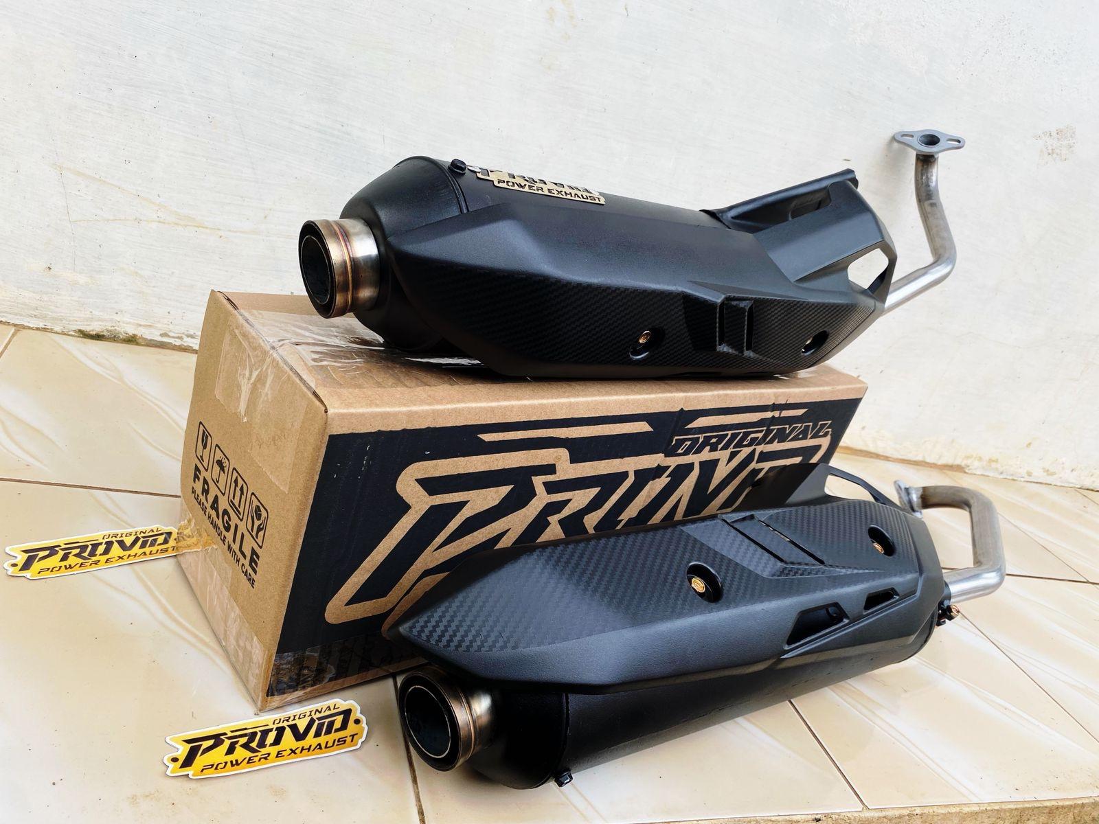 Knalpot Original PROVID POWER EXHAUST tipe MS pro motor Beat vario n max pcx Aerox Mio dll