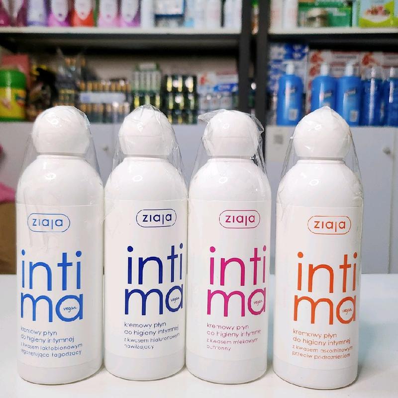  Kem vệ sinh phụ nữ Ziaja Intimate Lactobionic Acid khử mùi dưỡng ẩm  200ml  