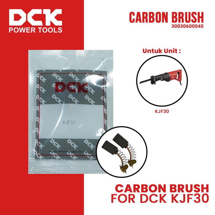 Gambar Carbon Brush/Arang untuk Reciprocating Saw KJF/DJF/AJF30 dari DCK Power Tools Indonesia Kota Administrasi Jakarta Barat Tokopedia