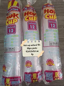 Hok Cup Natural 12 50 Pcs Packs 9,2 x 9,3 x 5,6 cm