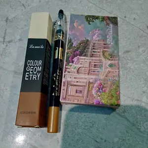 Face Stick Highlighter & Contour Stick Shading Dua Sisi Mencerahkan Kosmetik Wajah LA036