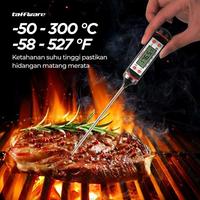 Gambar Taffware Termometer Pengukur Suhu Makanan Digital Daging Kopi Susu - TP101 - Hitam dari Taffware Official Store Kota Administrasi Jakarta Barat 5 Tokopedia