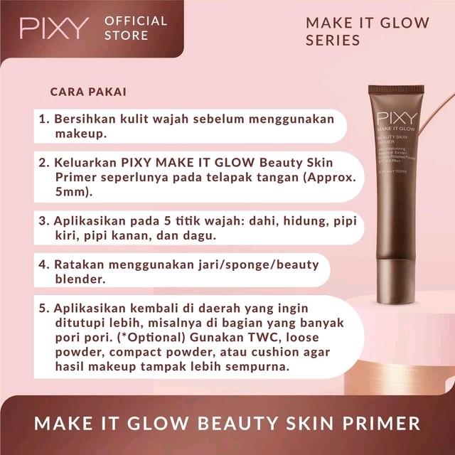 PIXY MAKE IT GLOW PRIMER 101 BEIGE 1