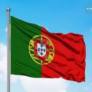 Bendera Portugal Bahan Premium Peles Premium Sablon Bagus Engga Luntur Kualitas Terbaik ukuran 110x70