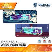 Gambar KEYBOARD GAMING REXUS AYAKA Series Combo Keyboard Mousepad dari Techno Computer Bali Kota Denpasar 1 Tokopedia