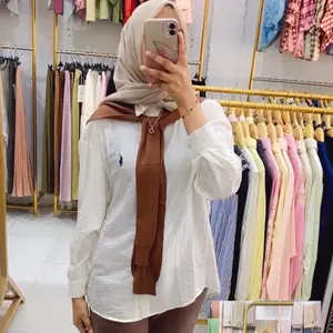 Kemeja import bahan katun