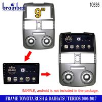Gambar Frame Head Unit Rush Terios 2006-2017 9 Inch Bingkai Panel TV Mobil - 2006-2010 dari Brainbox Car and Home Kota Batam 3 Tokopedia