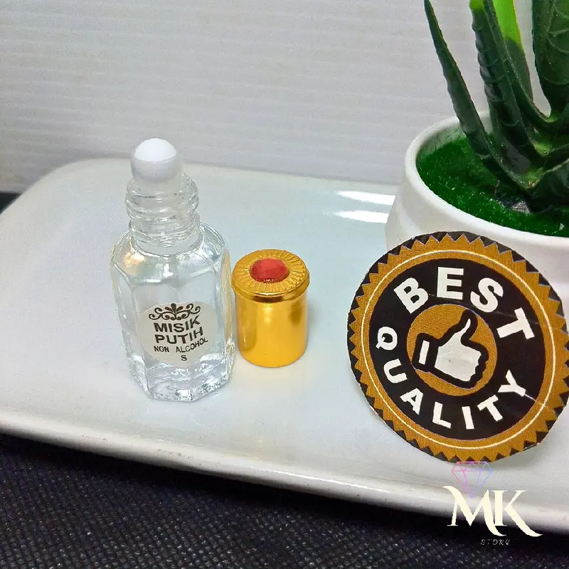 Minyak Wangi Permata Misik Putih 10ml Non Alkohol 5