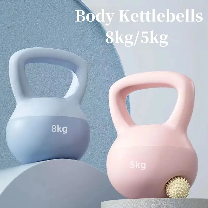 [SG Seller]Fitness soft body kettlebell 8kg/5kg squat lifting dumbbells