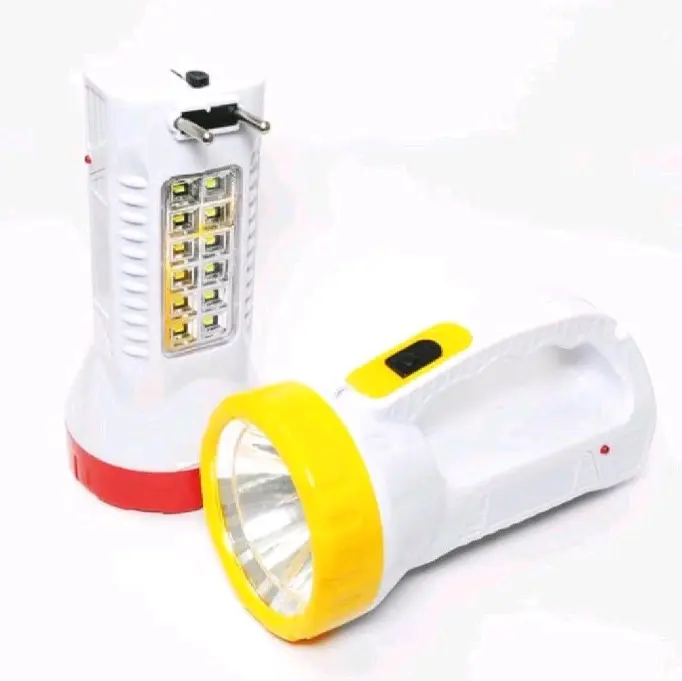Lampu Senter Cas LED Emergency Mitsuyama 1202 Senter Tangan