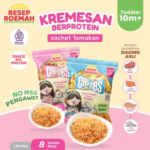 Resep Roemah Kremes Protein Hati Ayam Kampung Sapi Ikan Udang / Kremesan Tabur Gurih MPASI / Crispy Crumbs / BB Booster MPASI / Penambah Selera Makan MPASI Bayi Anti GTM / Halal No MSG