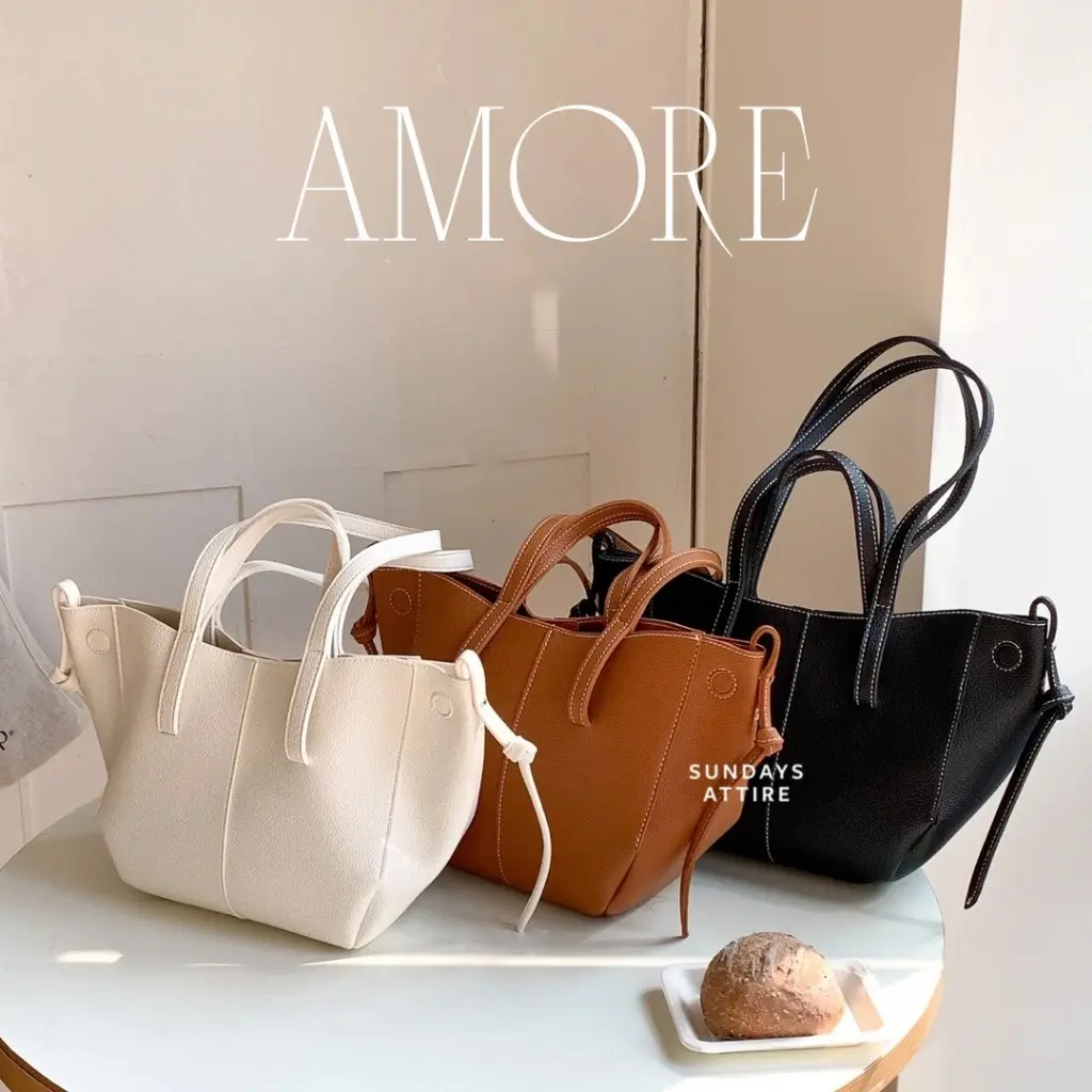 Sundays Attire - AMORE Tote Bag / Shoulder Bag / Hand Bag / Tas Wanita