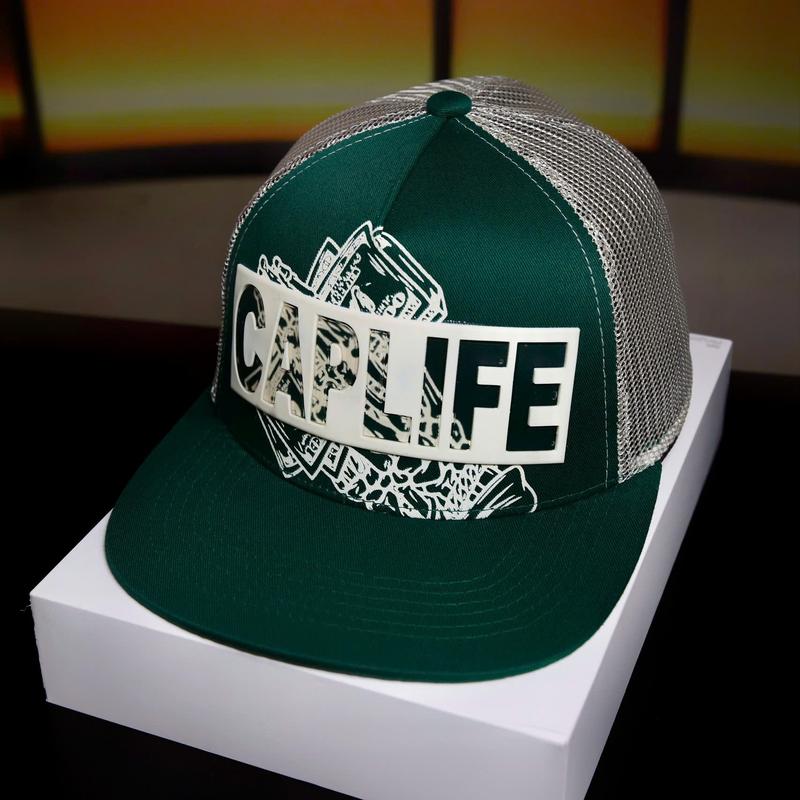 Mũ Snapback logo khuôn đúc CapLife, chất kaki phối lưới - CapLife