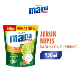 MAMA LEMON JERUK NIPIS 950 ML PENCUCI PIRING/SABUN CUCI PIRING