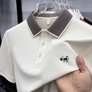 Baju Polo kaos kerah pria lengan pendek kaos pria keren kaos polo bordir