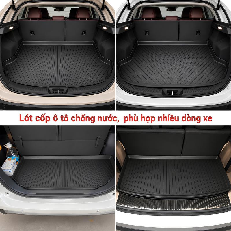 Lót Cốp Nhựa TPO Cao Cấp Cho Các Dòng Xe Ô Tô - Chống Nước, Chống Bẩn, Đàn Hồi,…