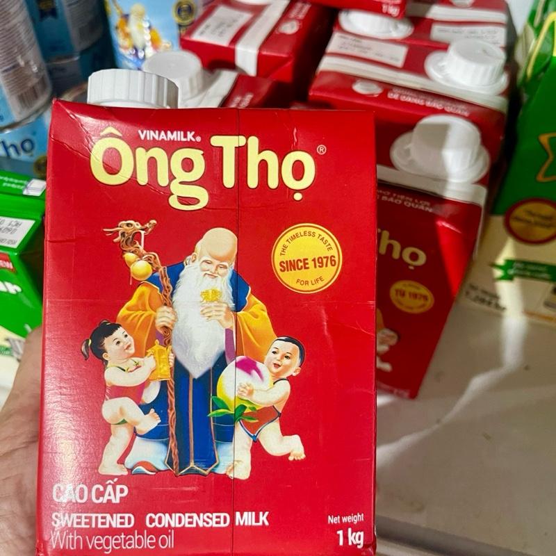 Sữa đặc ông thọ đỏ 1kg thơm béo sánh đặc