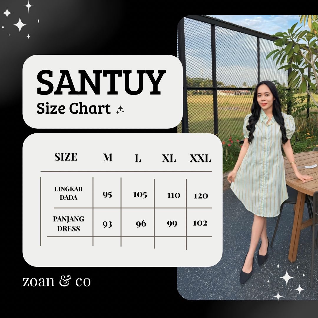 Dress Santuy Stripe Wanita Slim Fit Lengan Pendek Motif Salur Vertikal Bahan Halus Adem Ringan Cocok untuk Acara Santai dan Formal Dress Santuy Stripe Wanita Slim Fit Lengan Pendek Motif Salur Vertikal Bahan Halus Adem Ringan Cocok untuk Acara Santai dan Formal