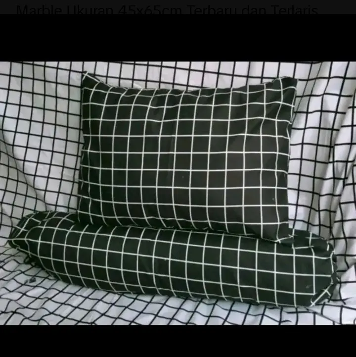 PROMO!!Sarung Bantal/Sarung Guling aesthetic ECERAN Lembut, Halus, dan Tahan Lama Dekorasi 2