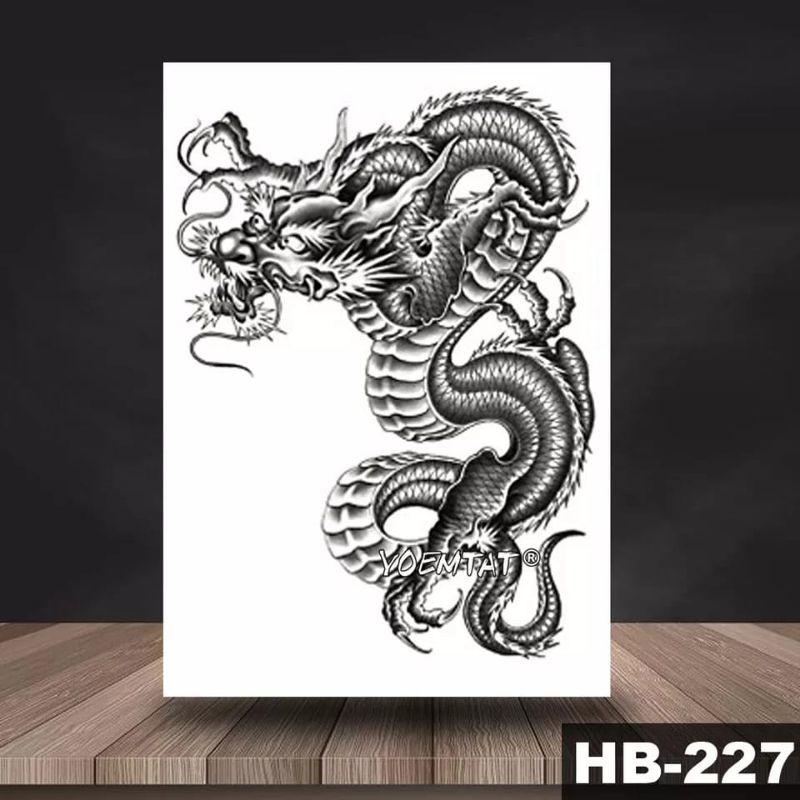 tatto temporary naga 3D tahan lama anti air 1