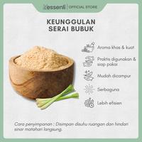 Gambar ESSENLI Serai / Sereh Bubuk / Lemongrass Powder 1Kg dari essenli Kota Semarang 3 Tokopedia