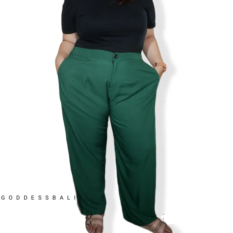 Jisho Kulot Bigsize Wanita, Rayon Berkualitas, Nyaman dan Adem - Variasi, Panjang 5