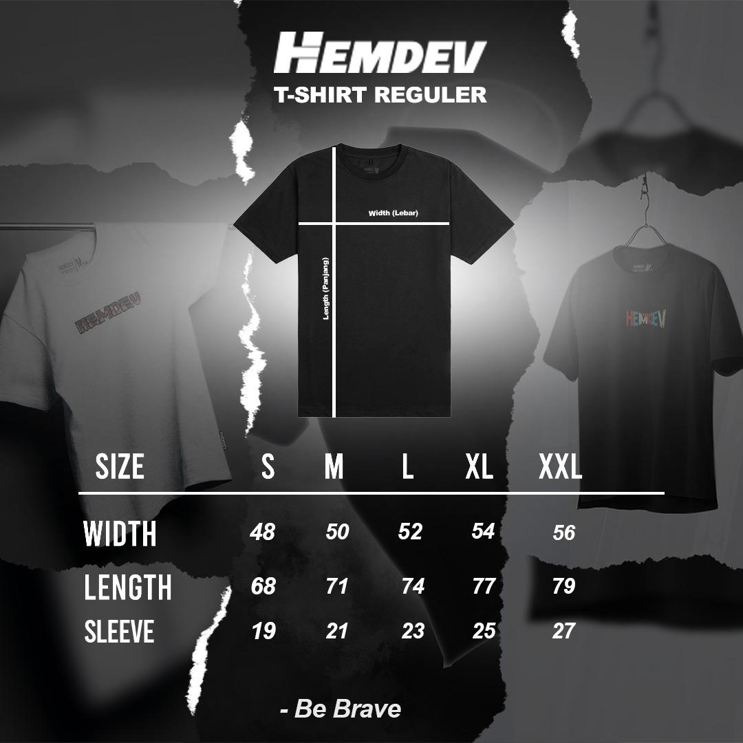 Hemdev Tshirt Own Self Midnight Blue Tees Katun Hemdev Tshirt Own Self Midnight Blue Tees Katun
