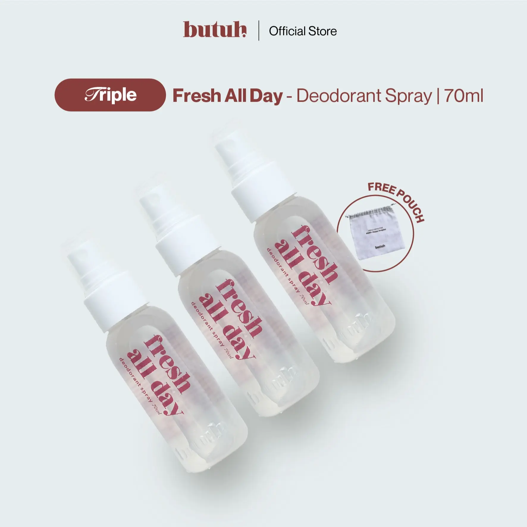 [Bundle Fresh All Day] Butuh Deodorant