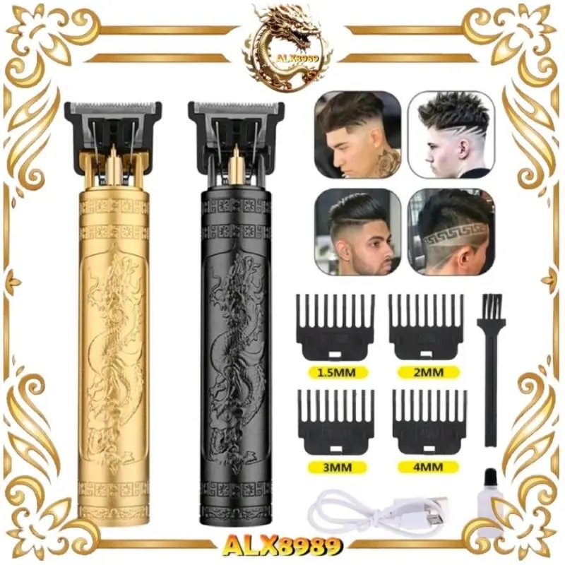 ALAT PEMOTONG RAMBUT ELEKTRIK ALAT MESIN  CUKUR  RAMBUT KUMIS JENGGOT MOTIF NAGA 0
