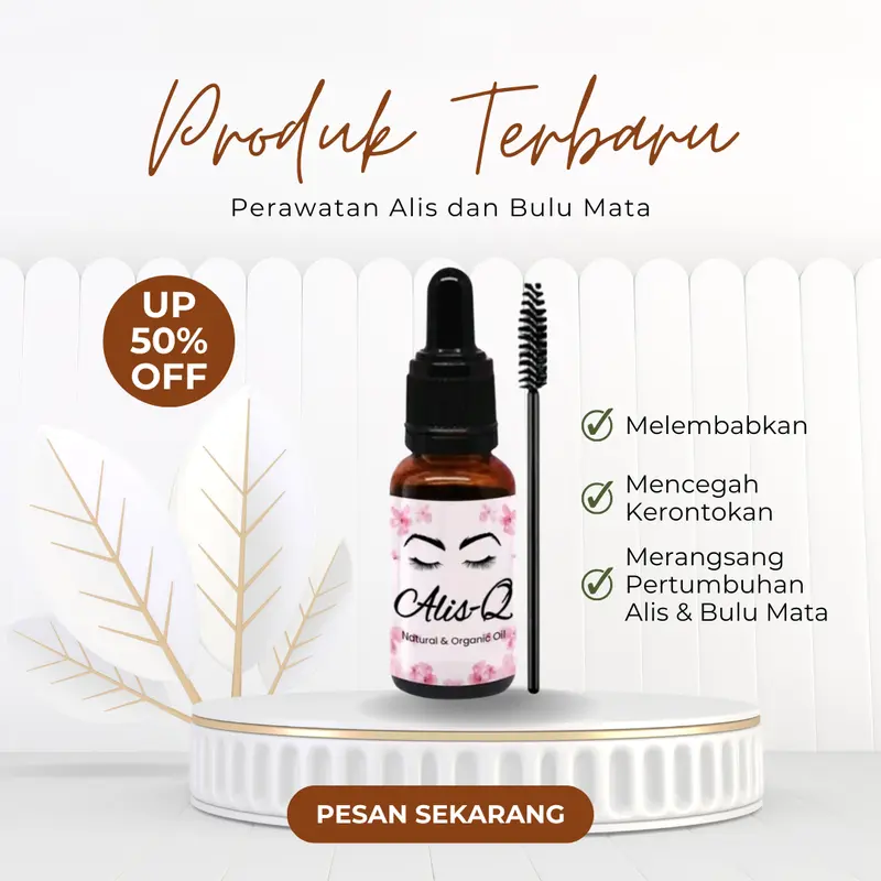 {PROMO} S3rum Alis Q Perawatan Bulu Mata dan Alis Best Produk 0
