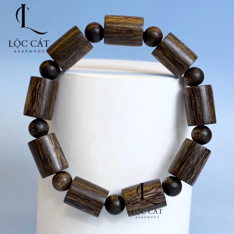 [LC-VT132] Vòng Tay Hạt trúc Trầm Hương Sánh Chìm 8-10-12-14li  –Lộc Cát – Thơm Vĩnh Viễn, Tay Nam Nữ