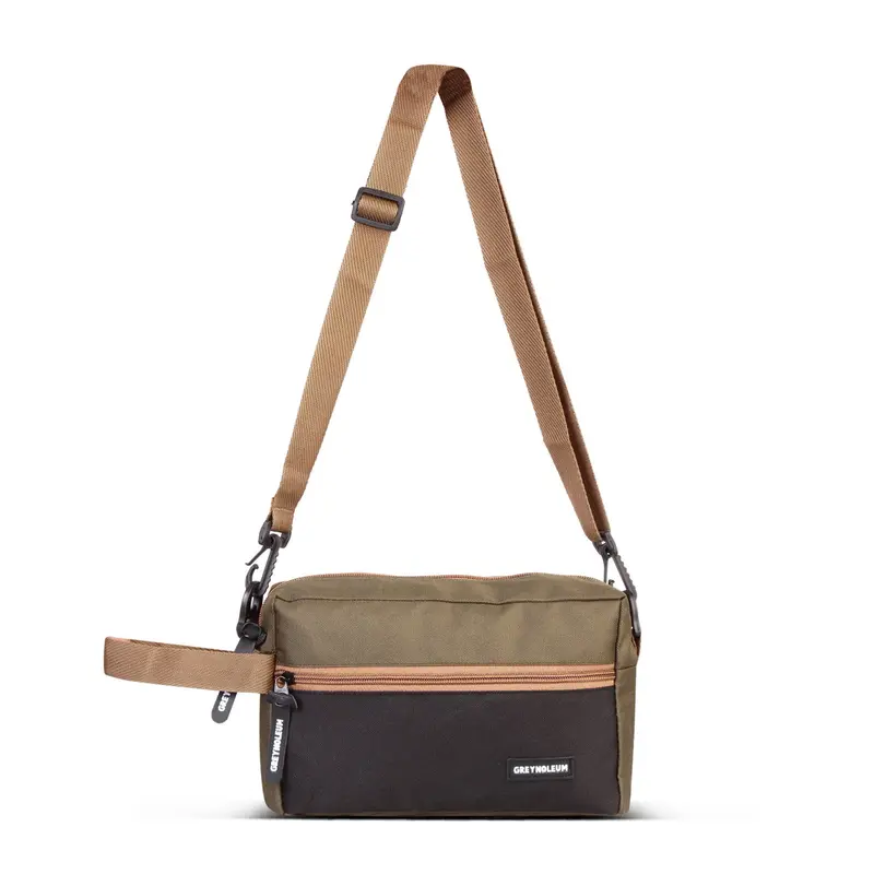 Tas Selempang Slingbag Pria Wanita Pouch Greynoleum Dele 1